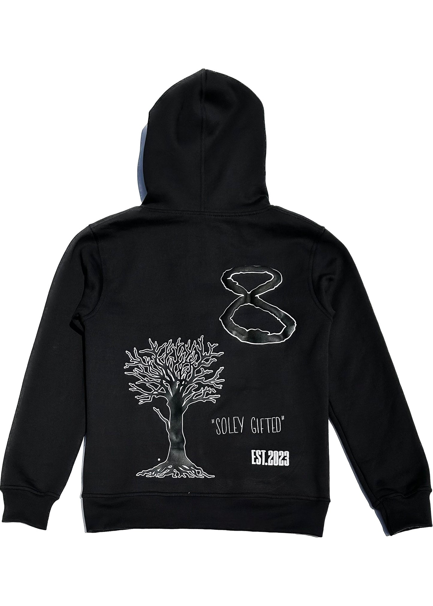 SoleSelf "Black" Zip Up Hoodie